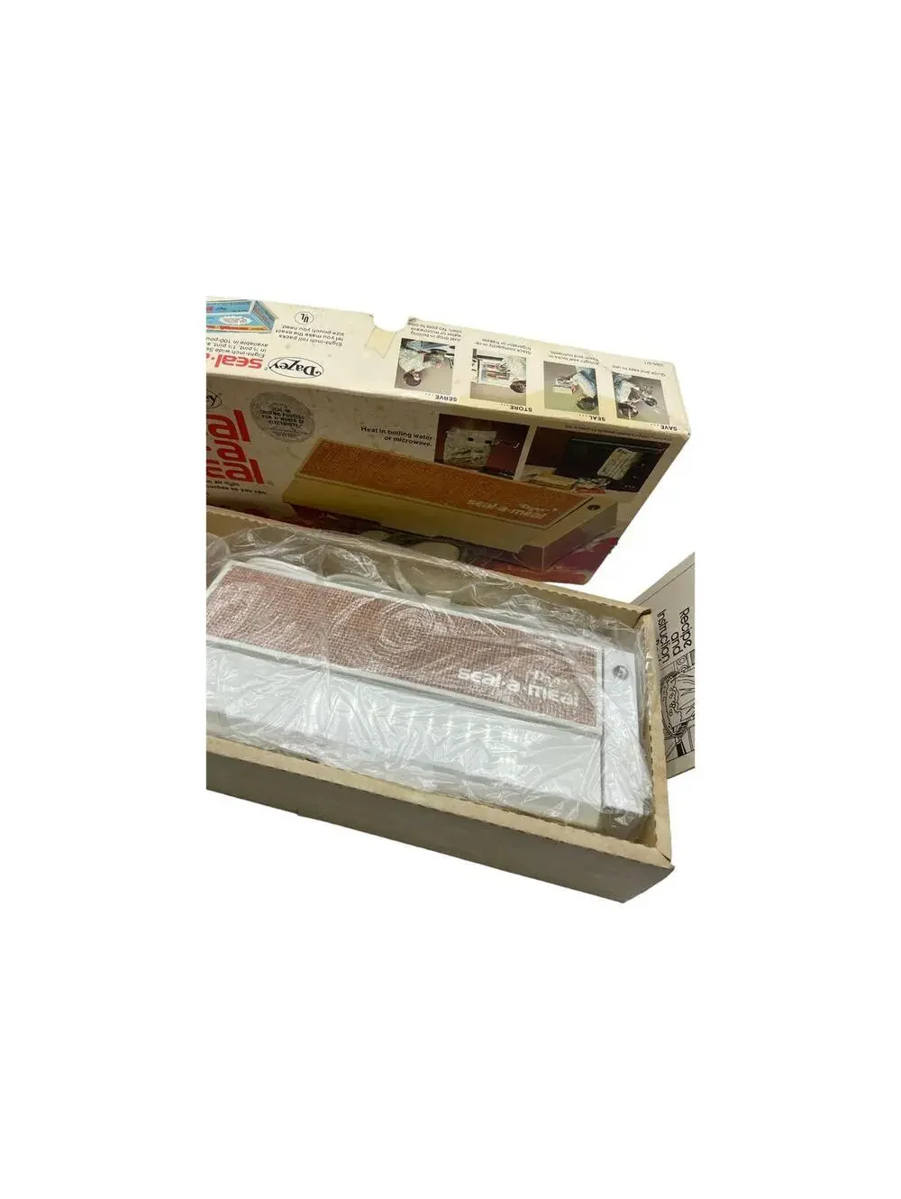 Vintage 1970s Dazey Seal-a-Meal Food Saver: New Old Stock Kitchen Decor